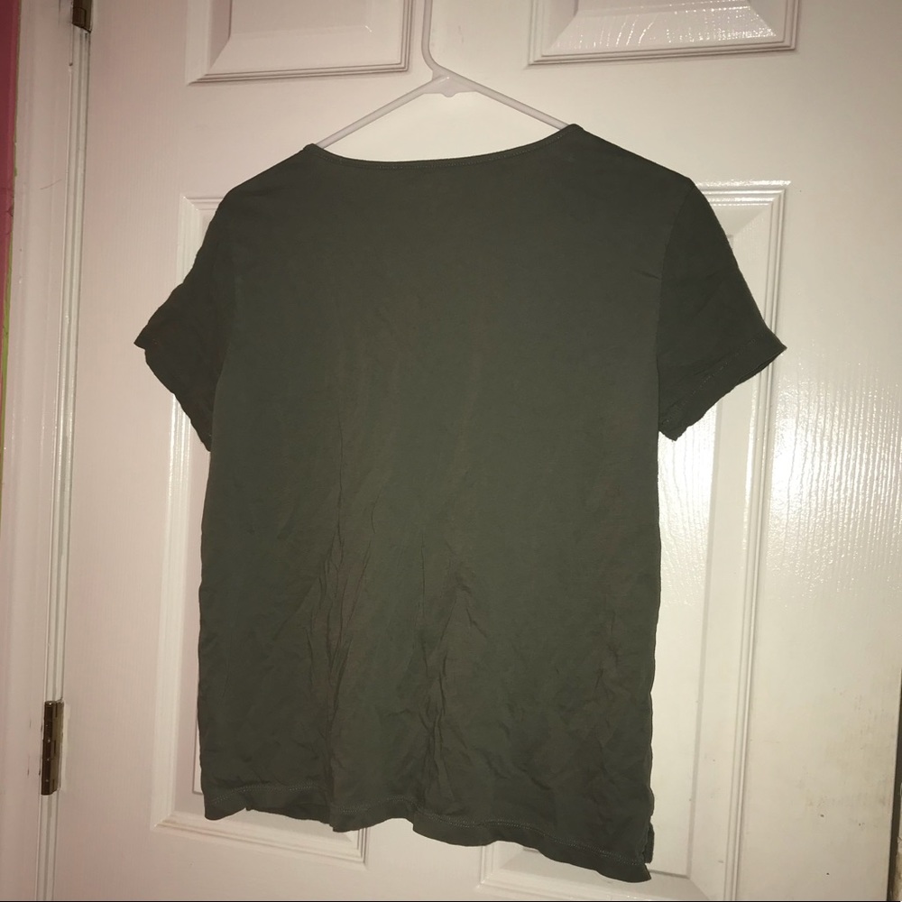 ANN TAYLOR LOFT short sleeve blouse - Picture 2 of 5